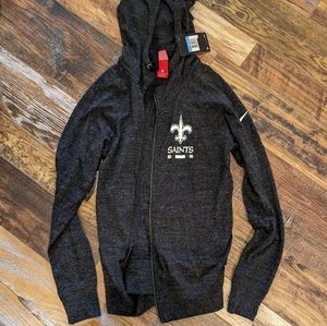 NWT Nike New Orleans Saints Zip Jacket